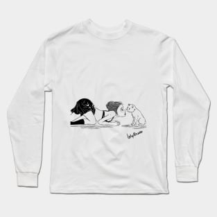Cat Girl Long Sleeve T-Shirt